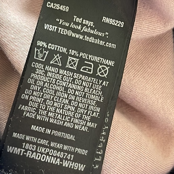 Ted baker navy blue joggers sweatpants - Picture 6 of 11